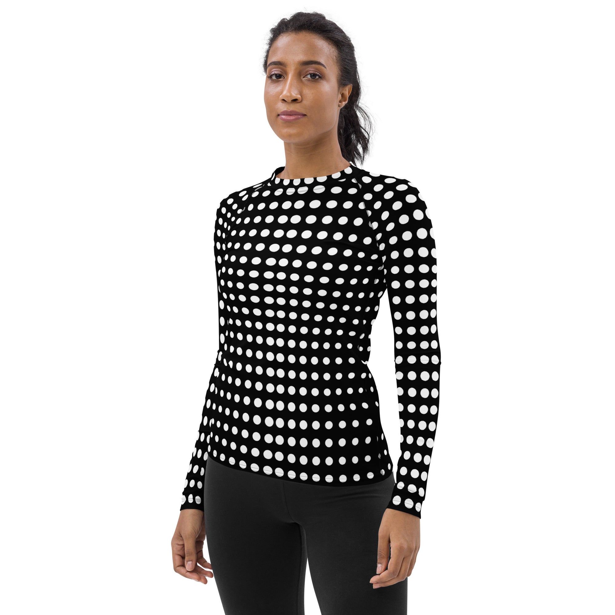 Optical Illusion Performance Rash Guard UPF 50+